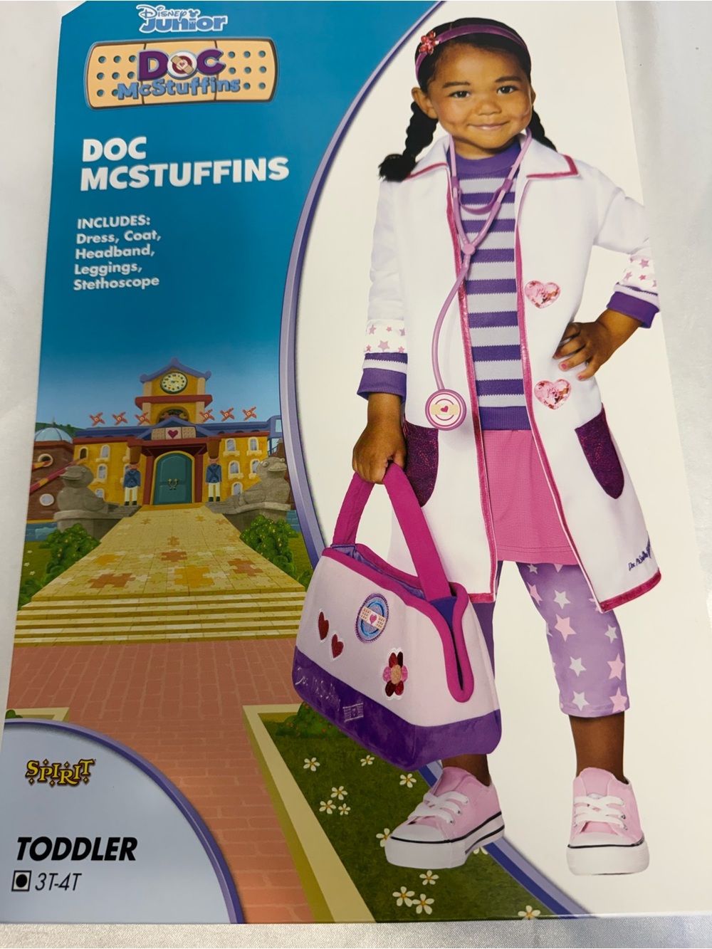 Spirit Disney Junior Doc McStuffins Toddler Dress Up Halloween Costume